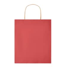 MidOcean Paper Tone Paper Gift Bag - Red - 21cm x 18cm x 8cm Red