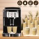 image 4 of ECONX 12oz Kraft Disposable Coffee Cups Ripple Wall Insulated Paper Cups 50pc
