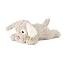 Cloud.b Nightlight Dream Buddies™: Portable Plush Night Light with Star Projector Grey