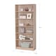 image 8 of Bookcase Display Shelf Freestanding Book Storage Unit Home Living Room Furniture | Brown
