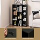image 6 of COSTWAY 11-Cube Bookcase Geometric Bookshelf Display Cabinet Black