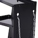 image 8 of DURHAND Welding Cart Welder Trolley Garage for Gas Bottles w  Safety Chain, Wheels, Black