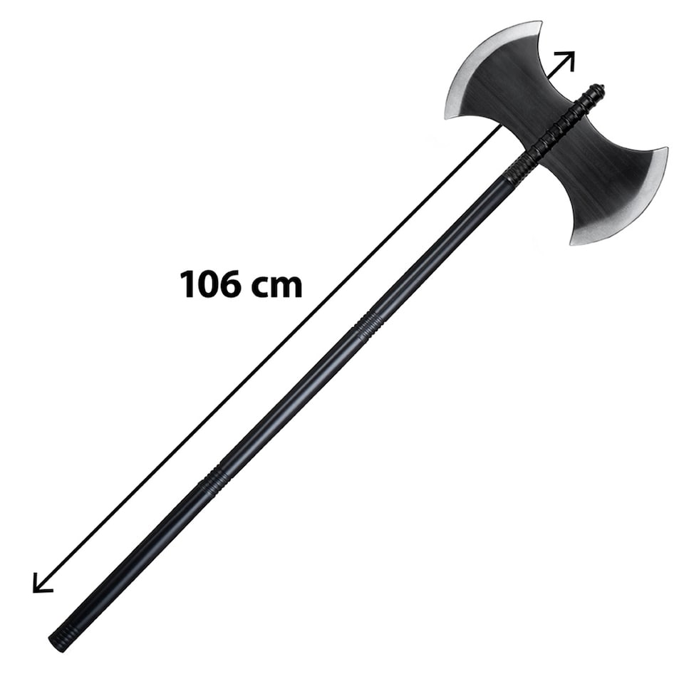 image 1 of Axe Plastic Halloween Prop Fancy Dress Accessory 106cm
