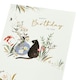 image 4 of Birthday card - Foliage and cat