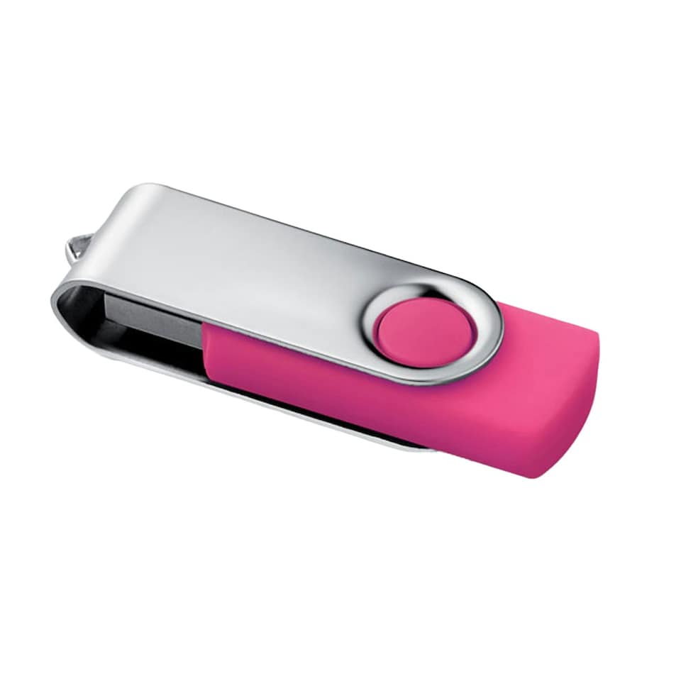 image 1 of MidOcean Techmate Pendrive 16GB USB Flash Drive - Fuchsia - One Size