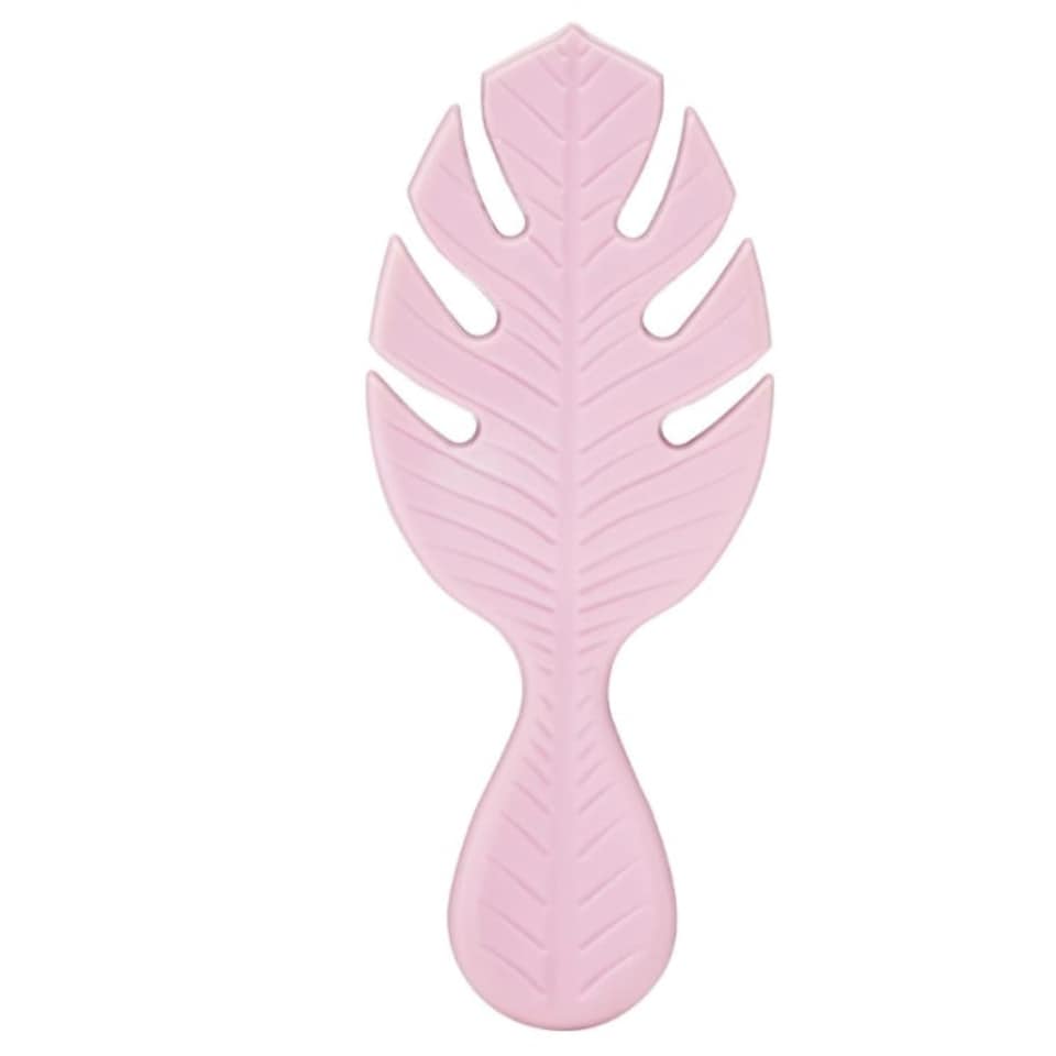 image 1 of WetBrush Go Green Mini Detangler Brush, Pink, Plant Based