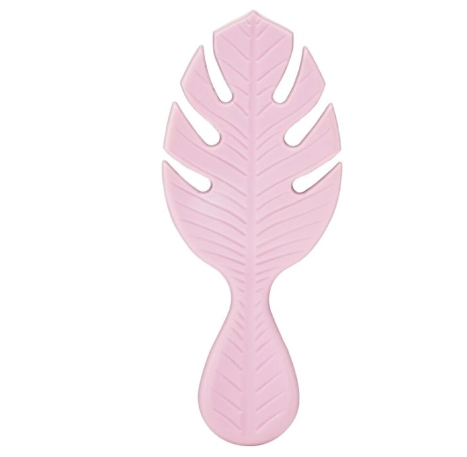 image 1 of WetBrush Go Green Mini Detangler Brush, Pink, Plant Based