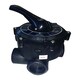 image 4 of Certikin 1½" Black Top Mount Multiport (Suitable For Top Mount Atika-T & Tagelus Filters & Hbm Filter Kit) (MPV15/TA)