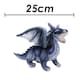 image 6 of Dragon Grey Soft Toy Realistic Looking Dragon Plushe Cuddly Fantasy 25cm Grey