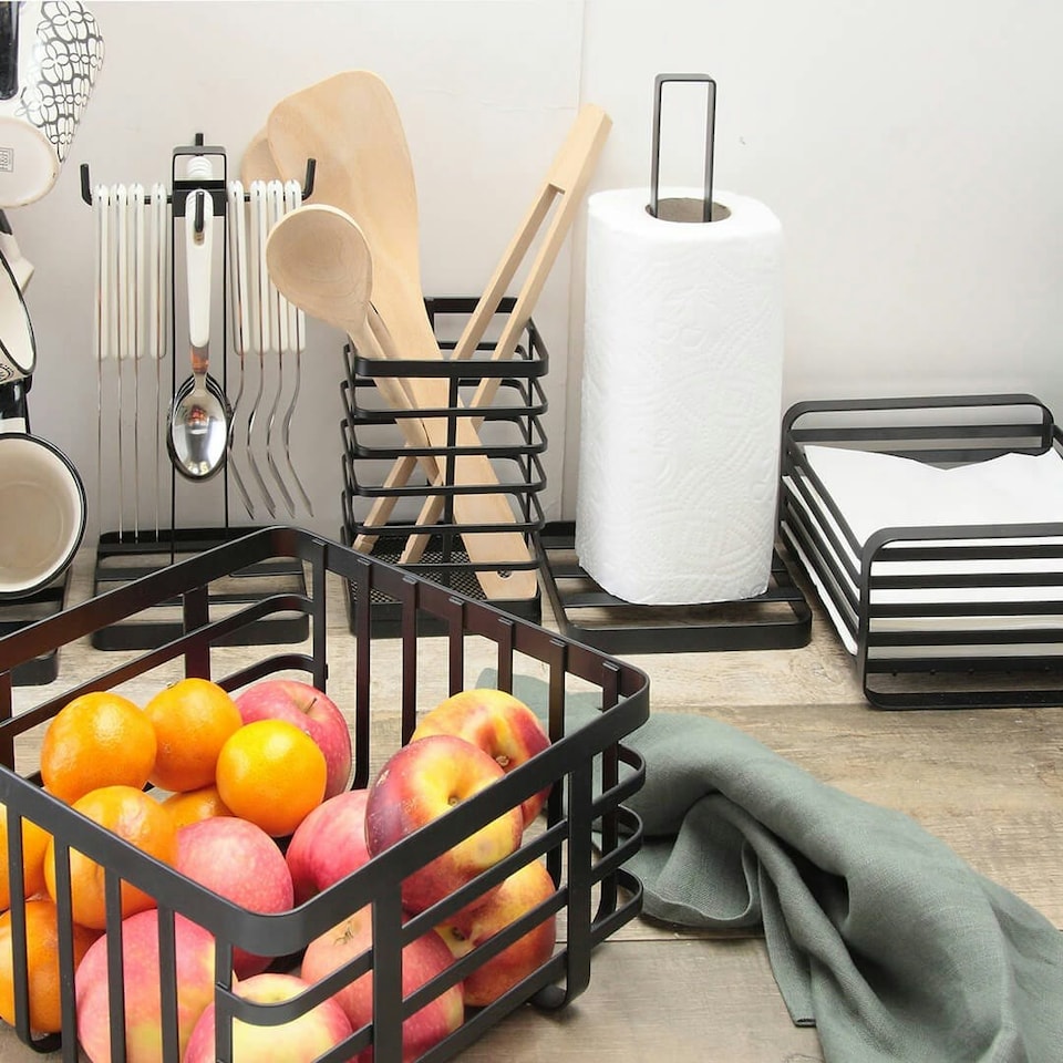 image 1 of Apollo Flat Iron Towel Holder