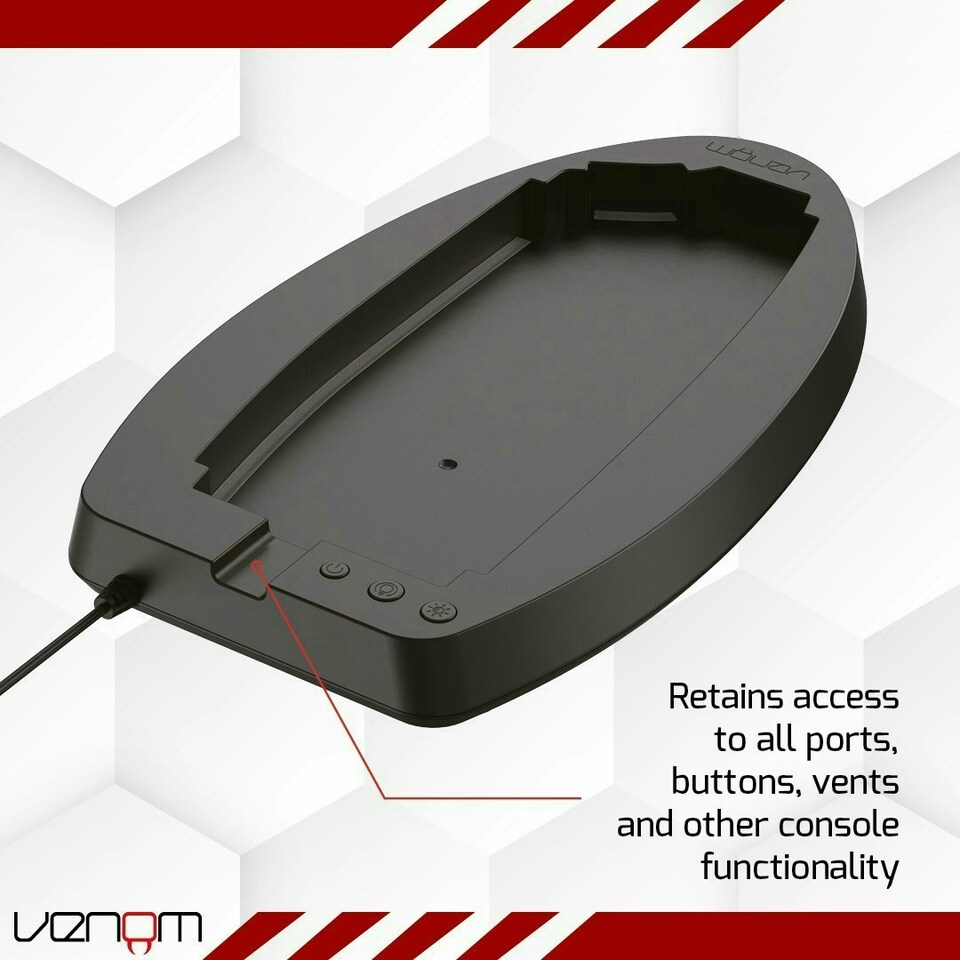 image 1 of Venom PS5 LED Console Stand
