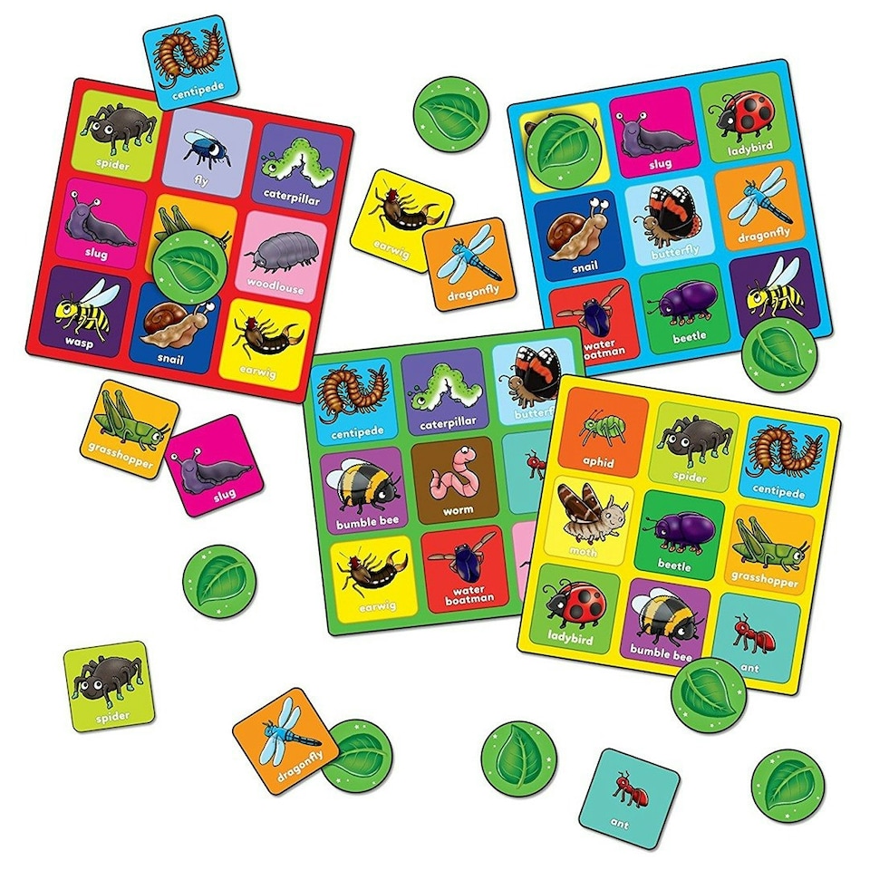 image 1 of Orchard Toys Little Bug Bingo Travel Game