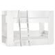 image 1 of Cobaltwood Bunk Bed All White -  Single (90cm)