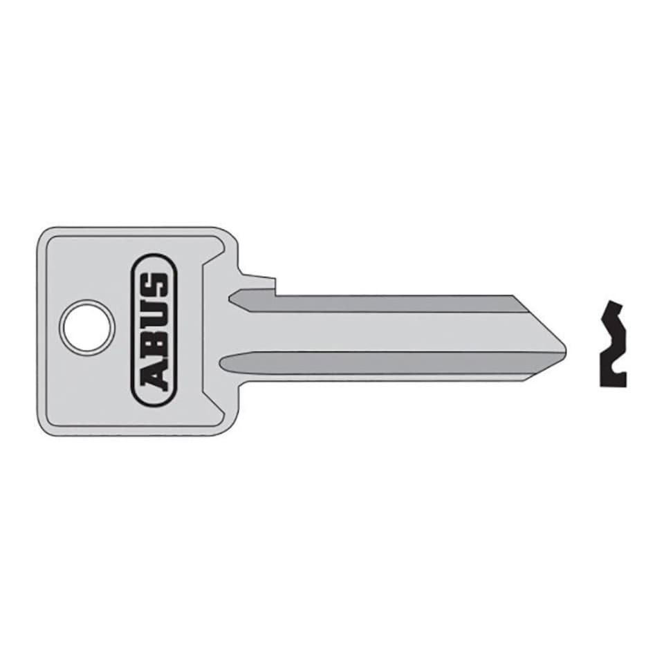 Abus Mechanical 85 Series Key Blanks - Multi Colour - 85/30 30mm Right Hand Key Blank