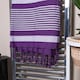 image 6 of Nicola Spring Deluxe Cotton Turkish Bath Towel - Purple | Purple | Purple