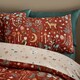 image 3 of Catherine Lansfield Enchanted Twilight Animals Reversible Duvet Cover Set Burnt Orange Orange | Burnt Orange | Double