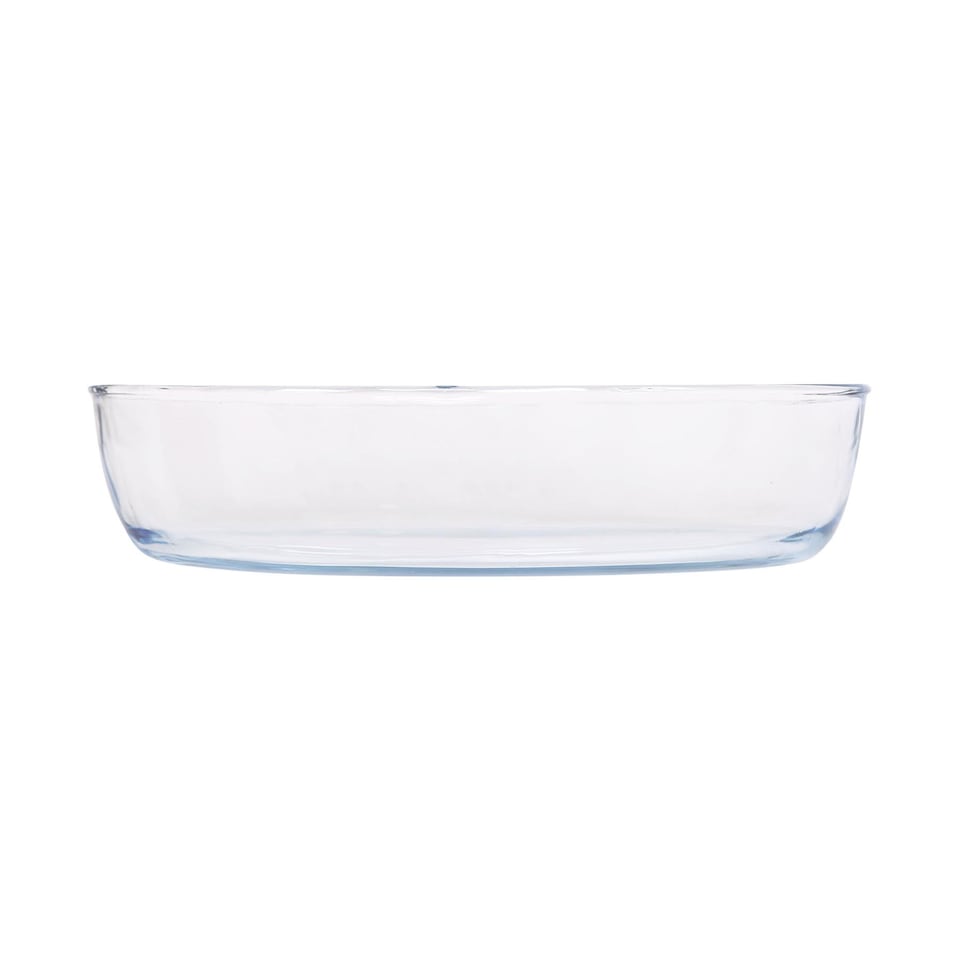 image 1 of Argon Tableware Oval Glass Oven Dish - 26cm x 18cm | Clear | Clear | 26cm x 18cm