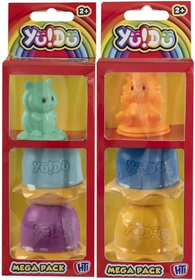 image 1 of Pack of 2 Yudu 2 Oz Dough Pots With Character