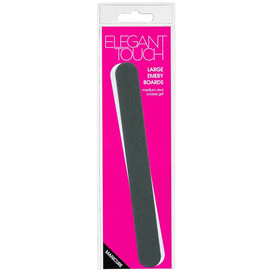 Elegant Touch Large Emery Nail Boards 4 Pack