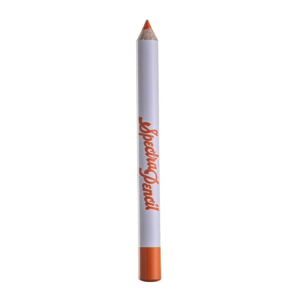 image 1 of Orange Spectra Pencil - Colourful Pencil - Glisten Cosmetics Orange