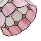 image 5 of Traditional Soft Pink and Opal White Tiffany Glass Pendant Light Shade | Pink | Pink | 1