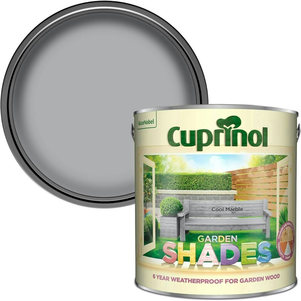 image 1 of Cuprinol Garden Shades 2.5L Cool Marble