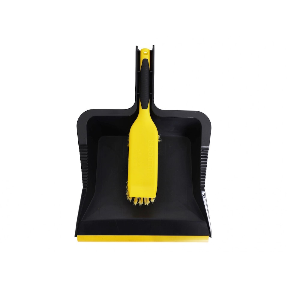 image 1 of Bulldozer Heavy-duty Dustpan And Brush Set | Multi | Multi Colour | One Size | 1