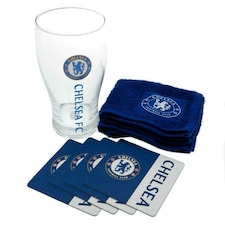 Chelsea FC Wordmark Bar Set - White/Blue/Red - One Size