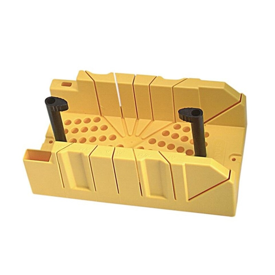 Stanley Hand Tools Clamping Mitre Box - Multi Colour - 310 x 130mm