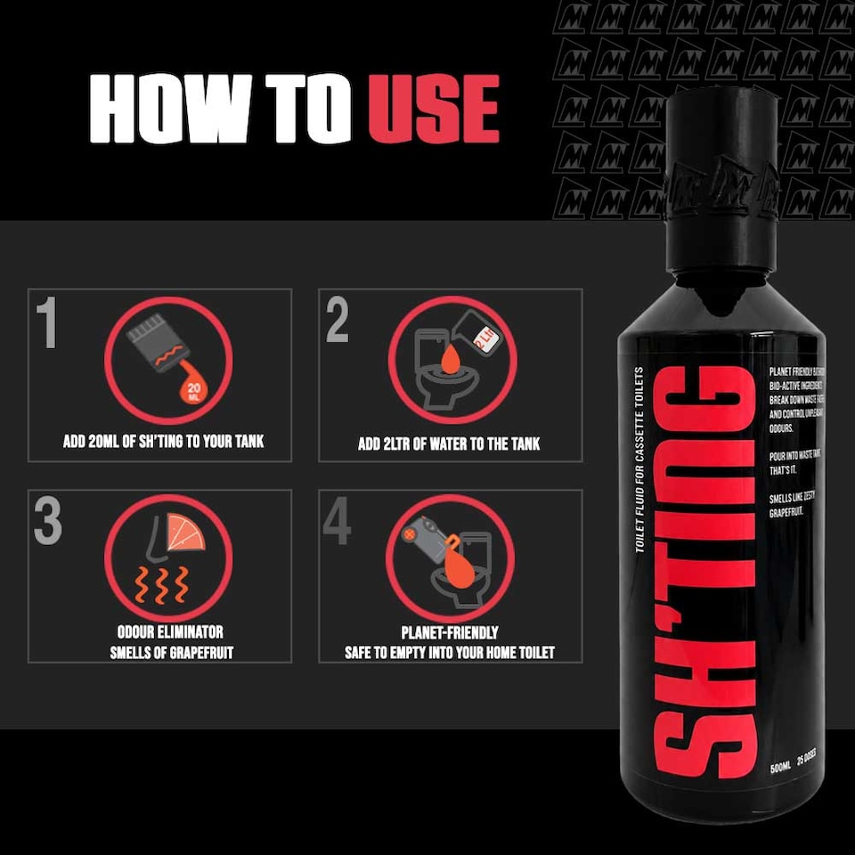 image 1 of SH'TING - Camping Toilet Fluid - 500ml