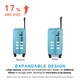 image 5 of 3 Piece Suitcase Set | Vanity Case + Cabin + Expandable Large Luggage