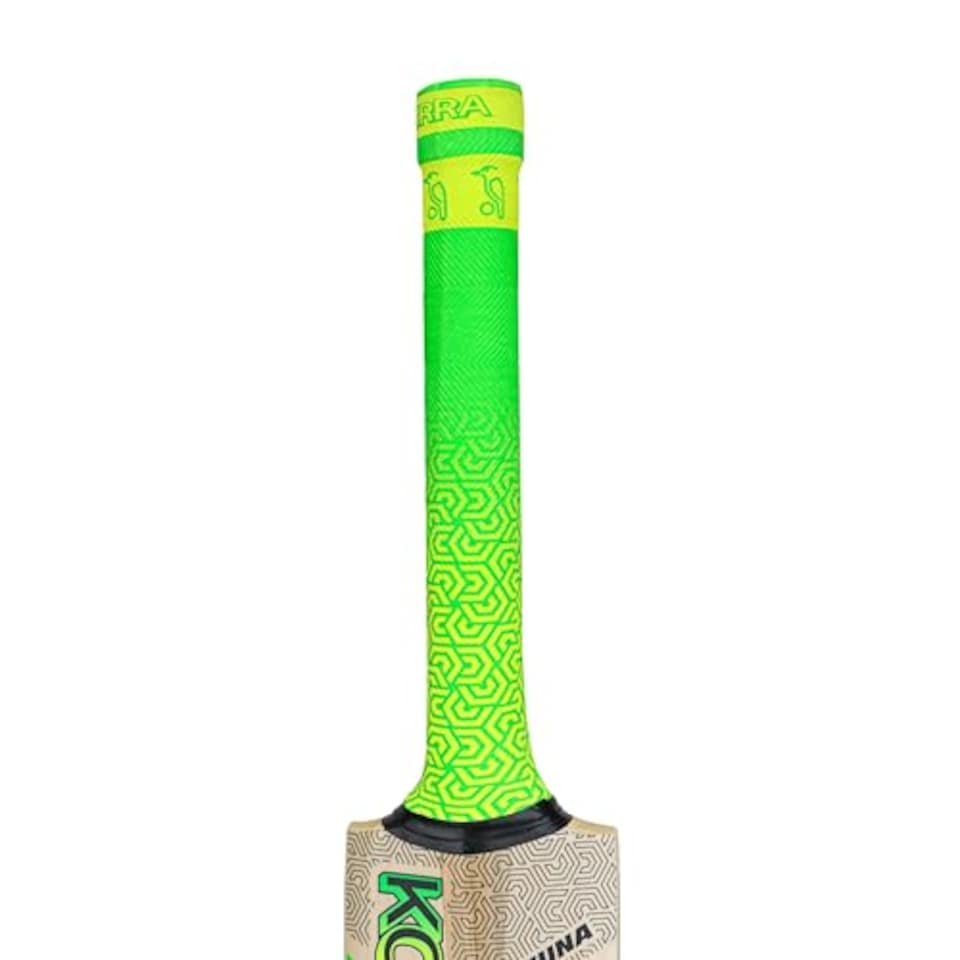 image 1 of Kookaburra Kahuna 9.1 Junior Cricket Bat - Size 6, Lime
