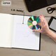 image 6 of ARPAN 6x4 Photo Album 200 Photos Slip In Picture Storage Book with Front Cover Window Plastic Jacket and CD/DVD Pocket | Black | Black Floral