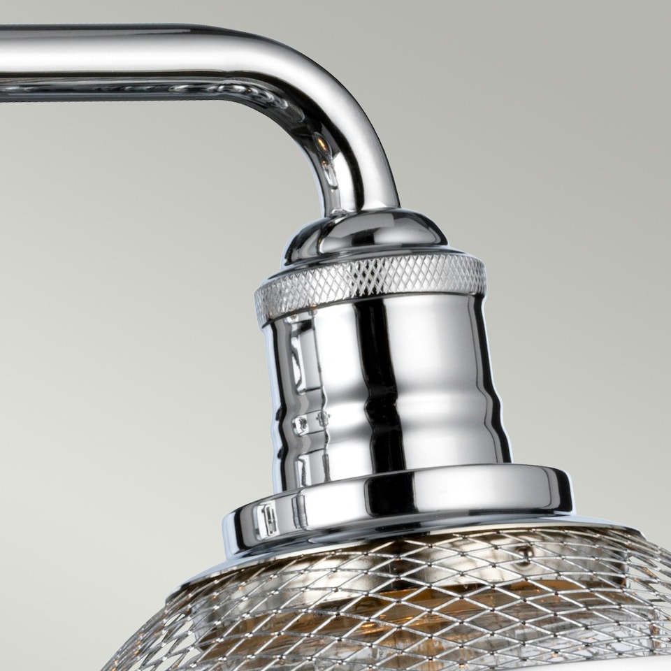 image 1 of Hinkley Rigby 3 Light Wall Light Polished Chrome IP44
