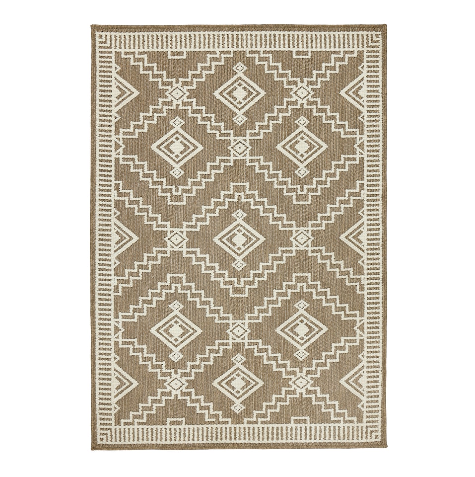 image 1 of Origins Rug Atlas Diamond Coffee 160X230 | Brown | 1