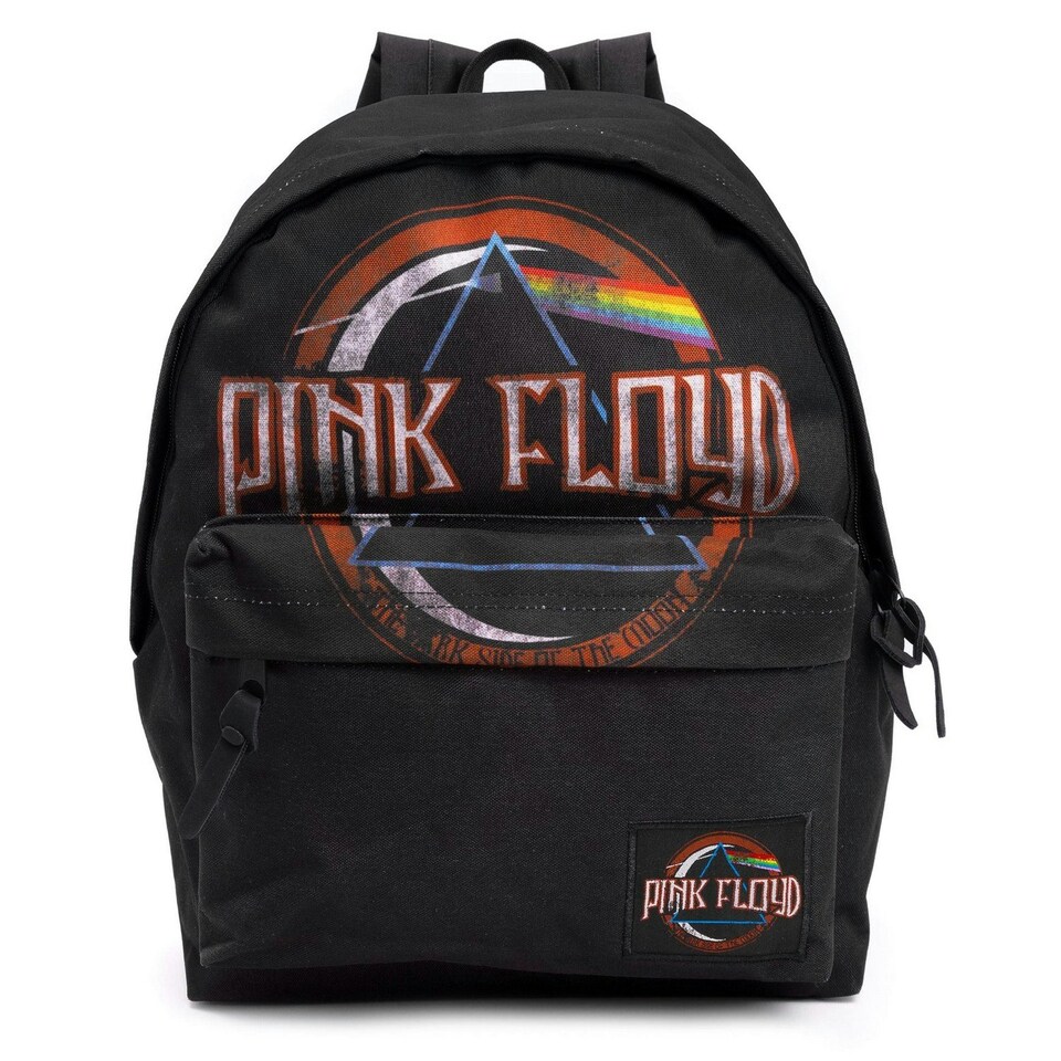 image 1 of Pink Floyd Dark Side Of The Moon Backpack - Black/Orange - One Size