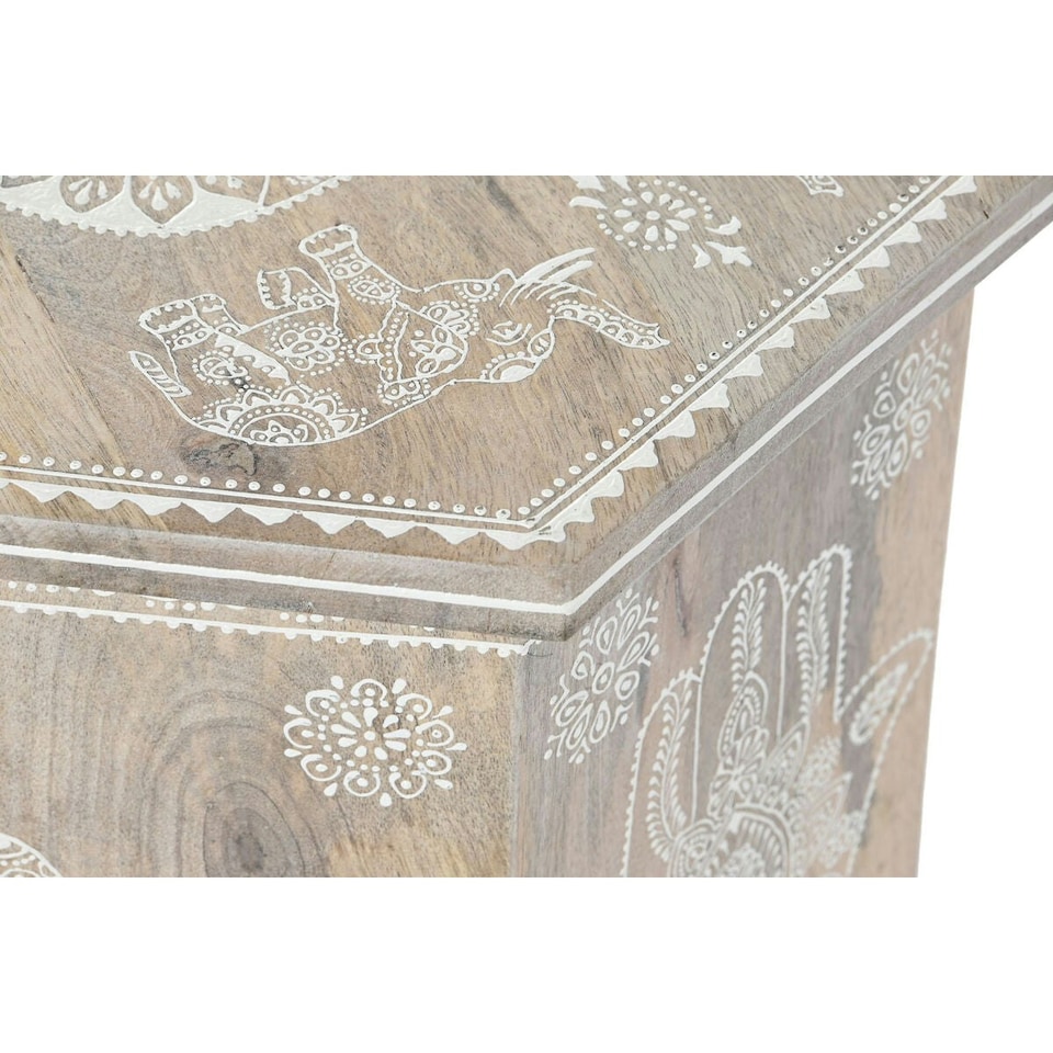 image 1 of Set of 2 tables DKD Home Decor Natural 48 x 41,5 x 49 cm N/A