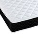 image 1 of Midnight Cooltouch Hybrid Mattress - 18cm Deep, Soft Feel Black | Single