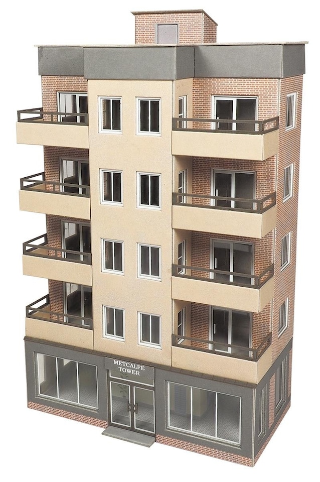 image 1 of Metcalfe Low Relief Tower Block Card Kit