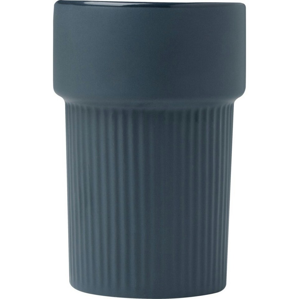 image 1 of Fika Bamboo Sleeve 340ml Tumbler - Hale Blue - One Size