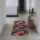 image 3 of Maple Leaf Geometrics (Runner Rug) Multi