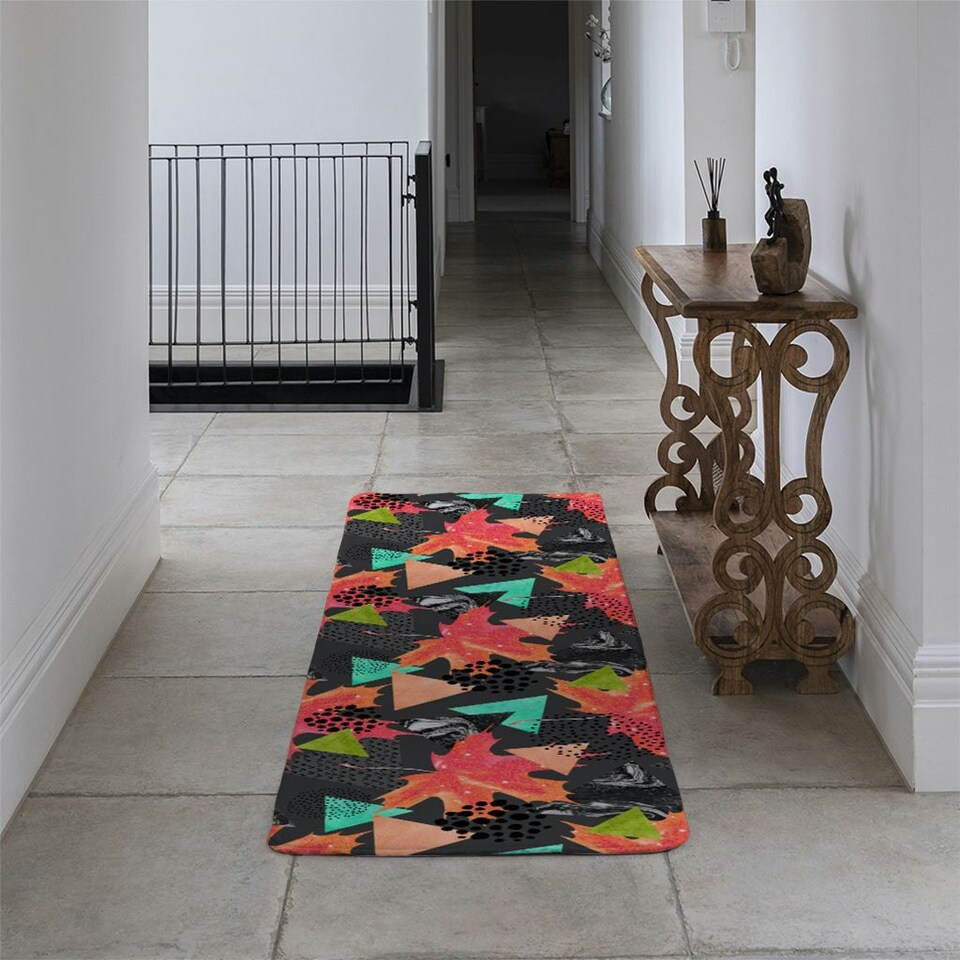image 1 of Maple Leaf Geometrics (Runner Rug) Multi
