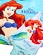 image 4 of Disney Girls Swimsuit The Little Mermaid & Hooded Towel Poncho | Kids Ariel, Sebastian & Flounder Towelling Robe | Childrens Swimming Costume