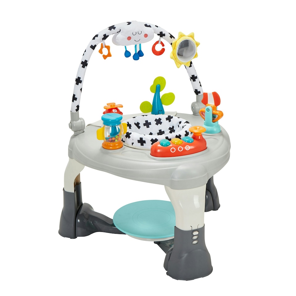 image 1 of Mychild® My Lovely World 3-in-1 Activity Centre, Bouncer and Play Table