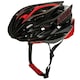 image 4 of AWE AWESpeed In Mould Mens Road Bike Helmet 55-58cm Black/Red/Carbon Crash Guarantee* Red | M