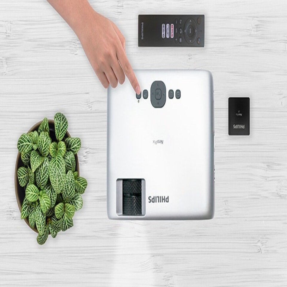 image 1 of Philips NeoPix Ultra 1+ Projector Silver