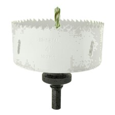 102mm HSS Hole Saw Holesaw Bi-Metal Blade Cutter Drill And Drill Adaptor Arbor