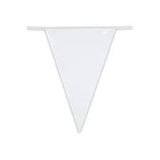 Boland Mini Flags Garland - White - One Size