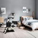 image 10 of Cat Tree Dominik - 144 cm, sisal cat scratching post, mice & anti-tip protection - Black