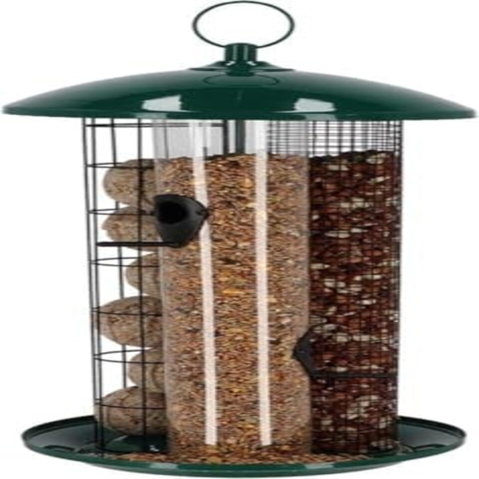 image 1 of High Volume Triple Bird Feeder